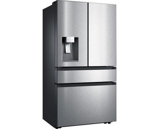 Moffat 36-Inch, 21.6 Cu. Ft. French 4-Door Refrigerator With Dispenser - MYE22HYPKFS
