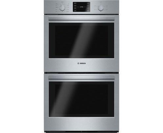 Bosch 30-Inch, 9.2 Cu. Ft. Built-In Double Wall Oven With Convection - HBL5651UC