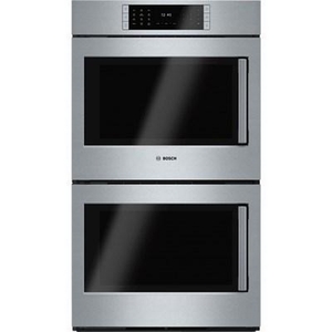 Bosch 30-Inch, 9.2 Cu. Ft. Built-In Double Wall Oven With Convection - HBLP651LUC