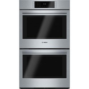Bosch 30-Inch, 9.2 Cu. Ft. Built-In Double Wall Oven With Convection - HBLP651UC
