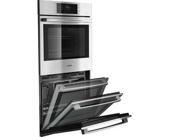 Bosch 30-Inch, 9.2 Cu. Ft. Built-In Double Wall Oven With Convection - HBLP651UC