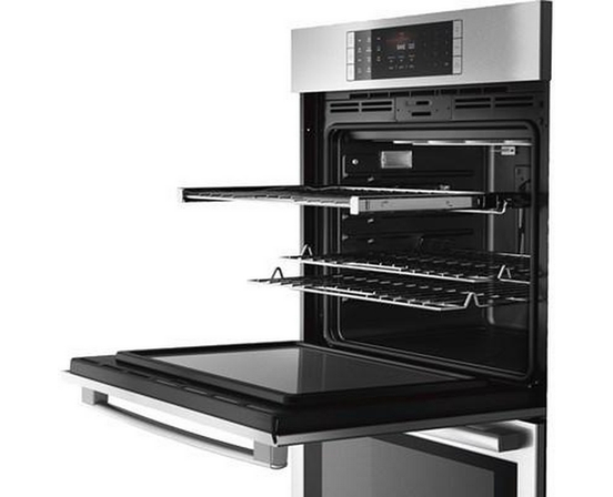 Bosch 30-Inch, 9.2 Cu. Ft. Built-In Double Wall Oven With Convection - HBLP651UC