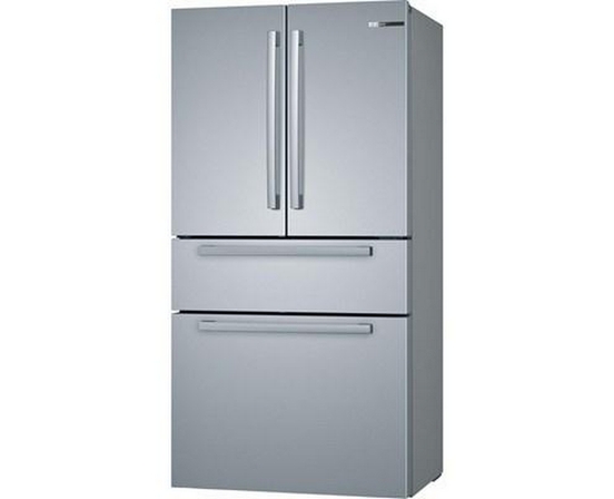 Bosch 36-Inch, 21 Cu.Ft. Counter-Depth French 4-Door Refrigerator With Vitafreshpro™ Drawer - B36CL80SNS