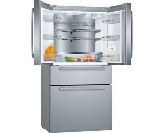 Bosch 36-Inch, 21 Cu.Ft. Counter-Depth French 4-Door Refrigerator With Vitafreshpro™ Drawer - B36CL80SNS