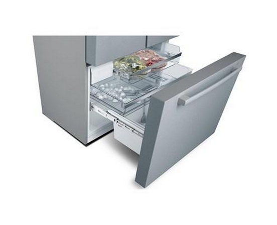 Bosch 36-Inch, 21 Cu.Ft. Counter-Depth French 3-Door Refrigerator With Vitafreshpro™ Drawer - B36CT80SNS