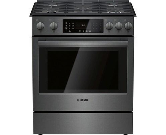 Bosch 30-Inch Slide-In Gas Range With 9 Specialized Cooking Modes - HGI8046UC