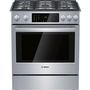 Bosch 30-Inch Slide-In Dual Fuel Range With 11 Specialized Cooking Modes - HDI8056C