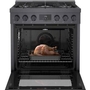 Bosch 30-Inch Freestanding Gas Range With Convection Technology - HGS8045UC