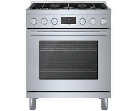 Bosch 30-Inch Freestanding Gas Range With Convection Technology - HGS8055UC