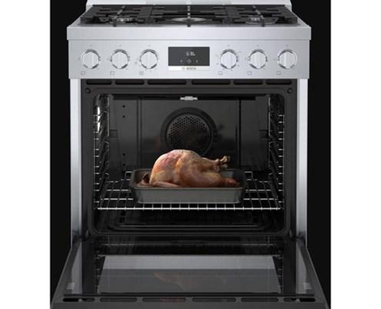 Bosch 30-Inch Freestanding Gas Range With Convection Technology - HGS8055UC
