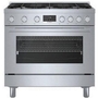Bosch 36-Inch Freestanding Gas Range With Convection Technology - HGS8655UC