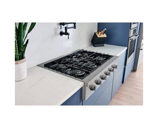 Bosch 36-Inch Built-In Gas Rangetop With Optisim® Burner - RGM8658UC