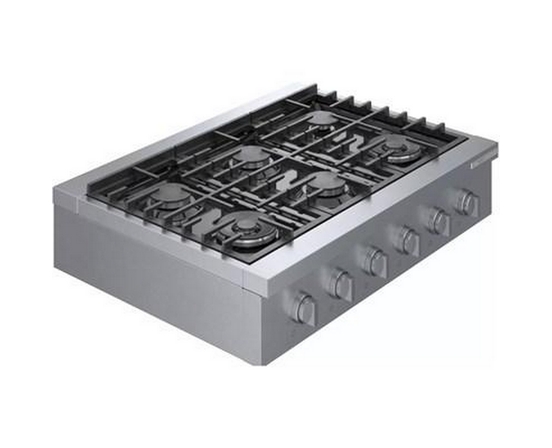 Bosch 36-Inch Built-In Gas Rangetop With Optisim® Burner - RGM8658UC