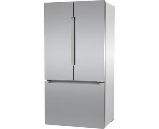 Bosch 36-Inch, 20.8 Cu.Ft. Counter-Depth French 3-Door Refrigerator With Farmfresh System™ - B36CT81ENS