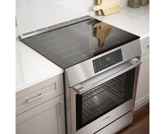 Bosch 30-Inch Slide-In Induction Range With Genuine European Convection - HIIP057C