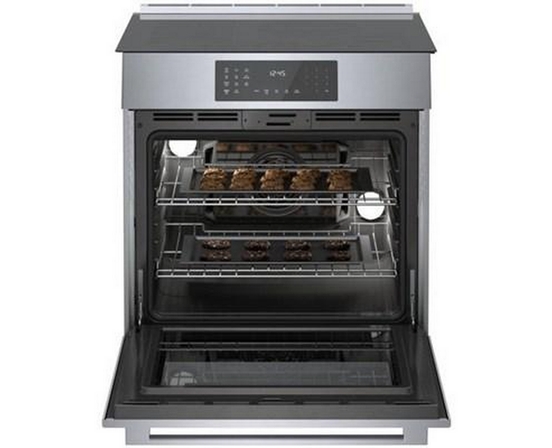Bosch 30-Inch Slide-In Induction Range With Genuine European Convection - HIIP057C
