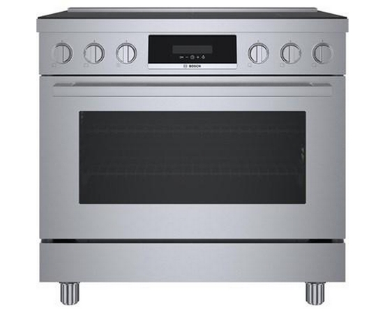 Bosch 36-Inch Freestanding Induction Range With Combizone - HIS8655C/01
