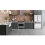 Bosch 36-Inch, 20.5 Cu.Ft. Counter Depth French 4-Door Refrigerator With Flexbar™ - B36CL81ENW