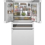 Bosch 36-Inch, 20.5 Cu.Ft. Counter Depth French 4-Door Refrigerator With Flexbar™ - B36CL81ENW