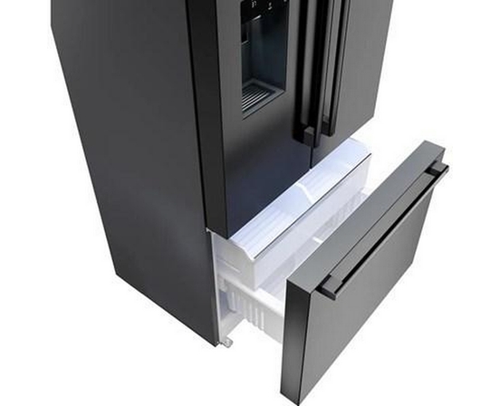 Bosch 36-Inch 500 Series French Door Bottom Mount - B36CD52SNB