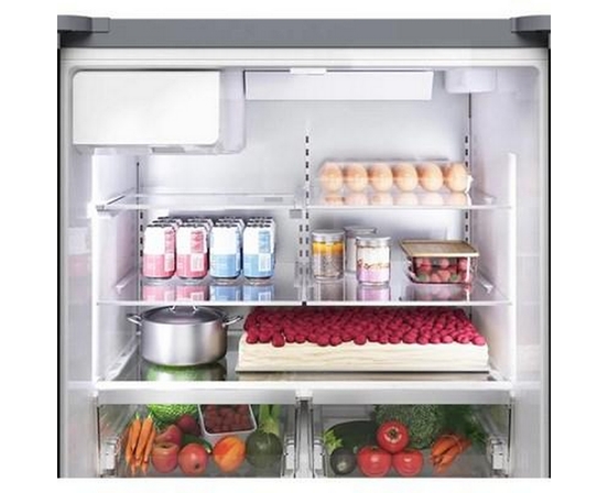 Bosch 36-Inch 500 Series French Door Bottom Mount - B36CD52SNB