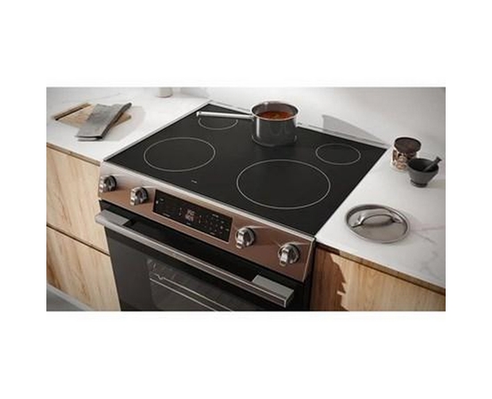 Bosch 30-Inch Slide-In Electric Range With Convection Technology - HEF1050MC
