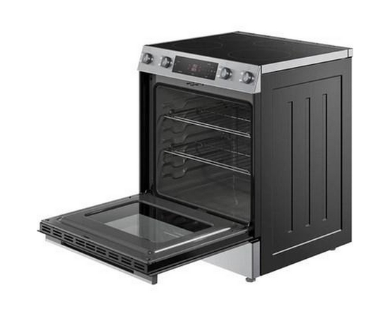 Bosch 30-Inch Slide-In Electric Range With Convection Technology - HEF1050MC
