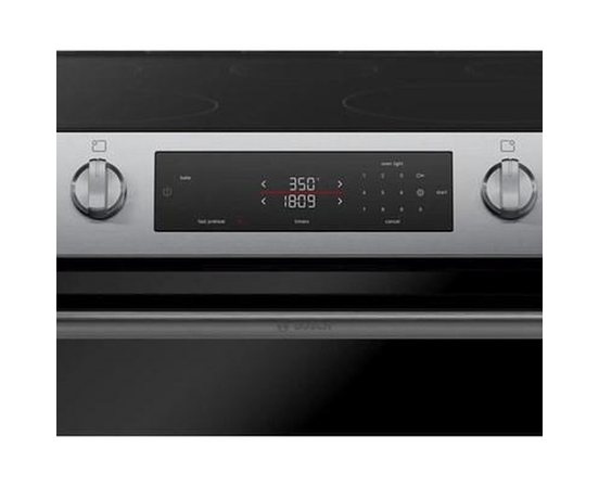 Bosch 30-Inch Slide-In Electric Range With Convection Technology - HEF1050MC