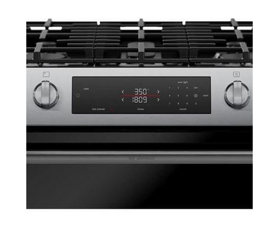 Bosch 30-Inch Slide-In Gas Range With Convection Technology - HGF1050MUC