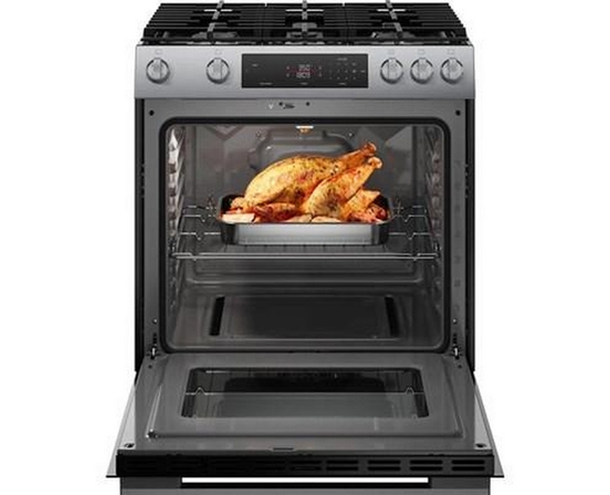 Bosch 30-Inch Slide-In Gas Range With Convection Technology - HGF1050MUC
