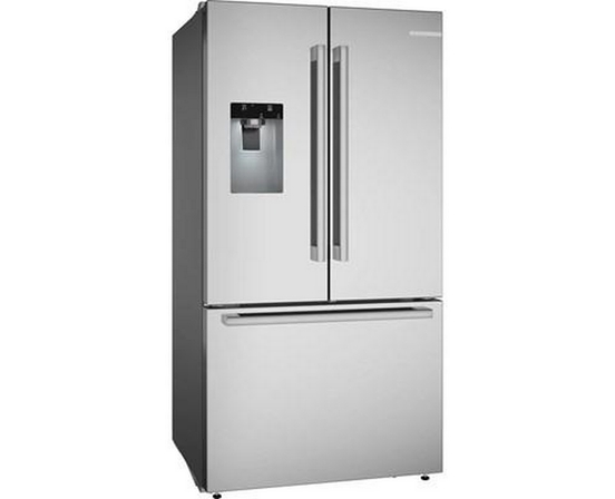 Bosch 36-Inch 500 Series French Door Bottom Mount Refrigerator With Total No Frost - B36FD52SNS