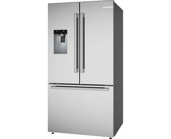 Bosch 36-Inch 500 Series French Door Bottom Mount Refrigerator With Total No Frost - B36FD52SNS