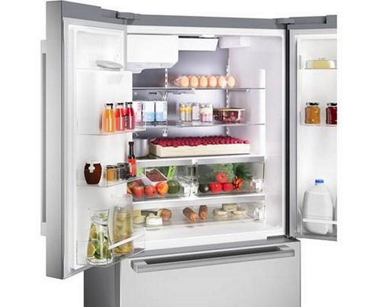 Bosch 36-Inch 500 Series French Door Bottom Mount Refrigerator With Total No Frost - B36FD52SNS