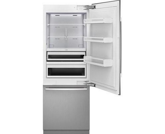 Bosch 30-Inch, 16.5 Cu.Ft. Built-In Bottom Freezer With Wi-Fi Connect - B30BB130SS