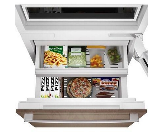Bosch 30-Inch, 16.5 Cu.Ft. Built-In Bottom Freezer With Wi-Fi Connect - B30IB100SP