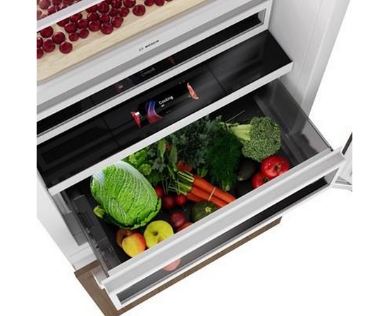 Bosch 30-Inch, 16.5 Cu.Ft. Built-In Bottom Freezer With Wi-Fi Connect - B30IB100SP