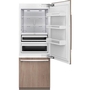 Bosch 30-Inch, 16.5 Cu.Ft. Built-In Bottom Freezer With Wi-Fi Connect - B30IB100SP