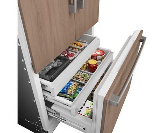 Bosch 36-Inch, 20.1 Cu.Ft. Built-In Bottom Freezer With Wi-Fi Connect - B36IT100NP