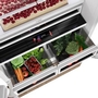 Bosch 36-Inch, 20.1 Cu.Ft. Built-In Bottom Freezer With Wi-Fi Connect - B36IT100NP