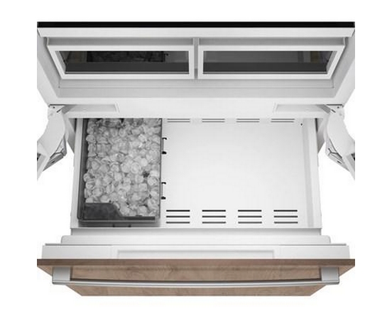 Bosch 36-Inch, 20.1 Cu.Ft. Built-In Bottom Freezer With Wi-Fi Connect - B36IT100NP