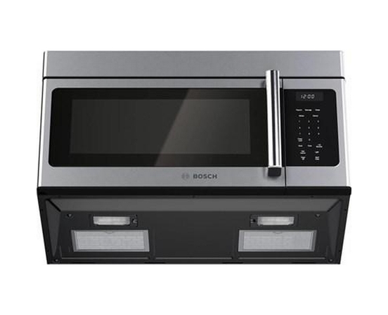 Bosch 30-Inch 300 Series Over-The-Range Microwave With Left Side Opening Door - HMV3054C