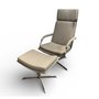 KLOC chair and ottoman by kaza