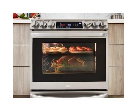 LG 30-Inch Slide-In Electric Range With Air Fry - LSEL6337F