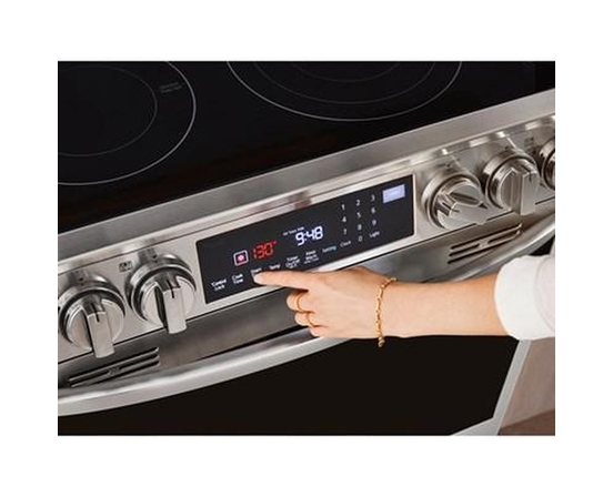 LG 30-Inch Slide-In Electric Range With Air Fry - LSEL6337F
