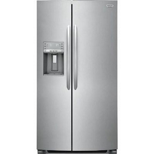 Frigidaire Gallery 33-Inch, 22.2 Cu.Ft. Freestanding Side-By-Side Refrigerator With Ice And Water Dispensing System - GRSS2352AF