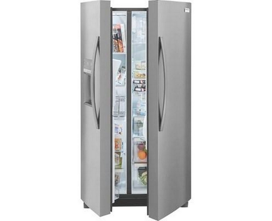 Frigidaire Gallery 36-Inch, 22.3 Cu.Ft. Counter-Depth Side-By-Side Refrigerator With Ice And Water Dispensing System - GRSC2352AF