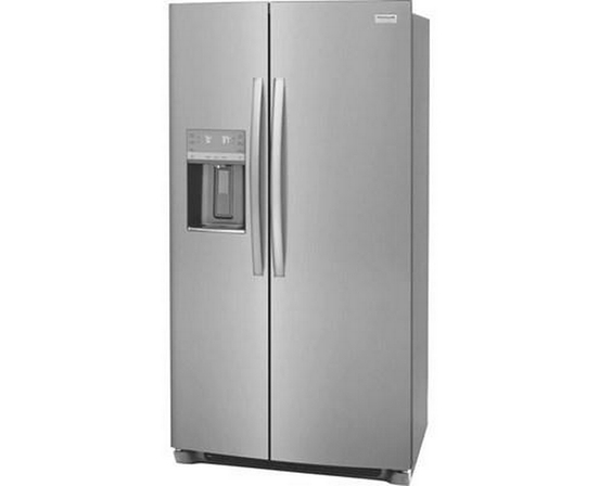 Frigidaire Gallery 36-Inch, 22.3 Cu.Ft. Counter-Depth Side-By-Side Refrigerator With Ice And Water Dispensing System - GRSC2352AF