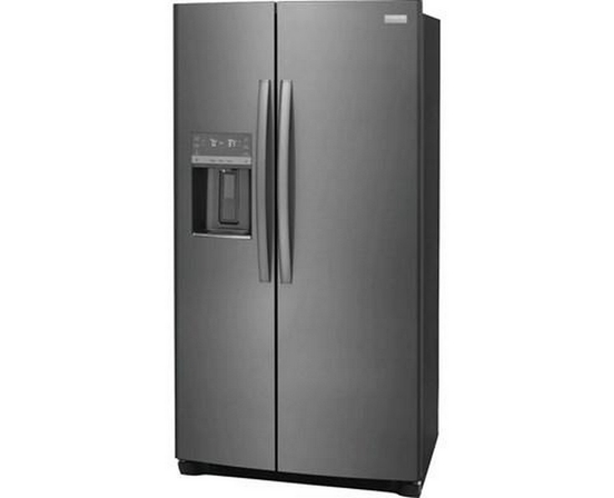 Frigidaire Gallery 36-Inch, 22.3 Cu.Ft. Counter-Depth Side-By-Side Refrigerator With Ice And Water Dispensing System - GRSC2352AD