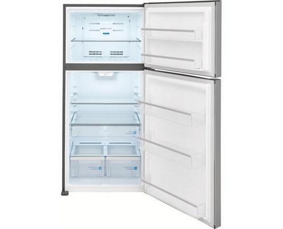 Frigidaire Gallery 30-Inch, 20 Cu.Ft. Freestanding Top Freezer Refrigerator With Led Lighting - FGHT2055VF