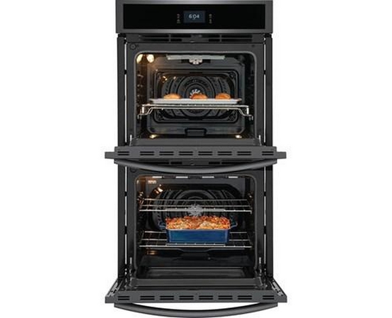Frigidaire Gallery 27-Inch Double Electric Wall Oven With Total Convection - GCWD2767AD